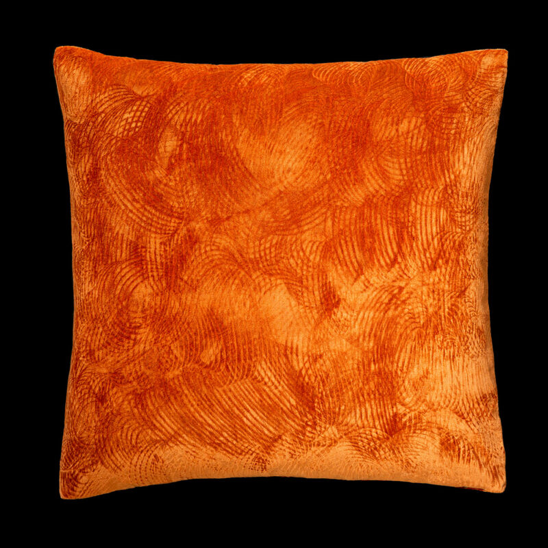 Delphos printed velvet cushion back