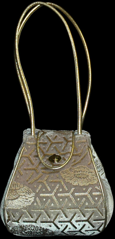  Moretta 907 printed velvet bag 