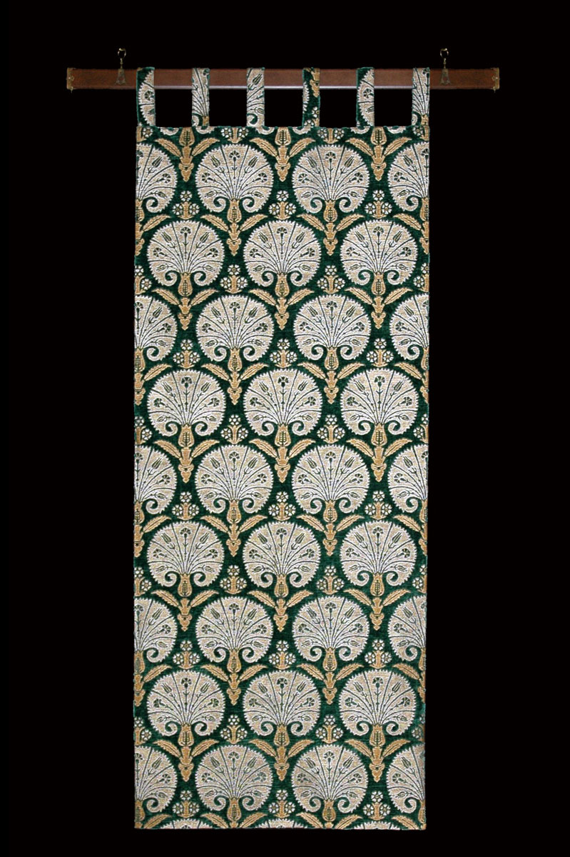 Delphos green Istanbul velvet tapestry