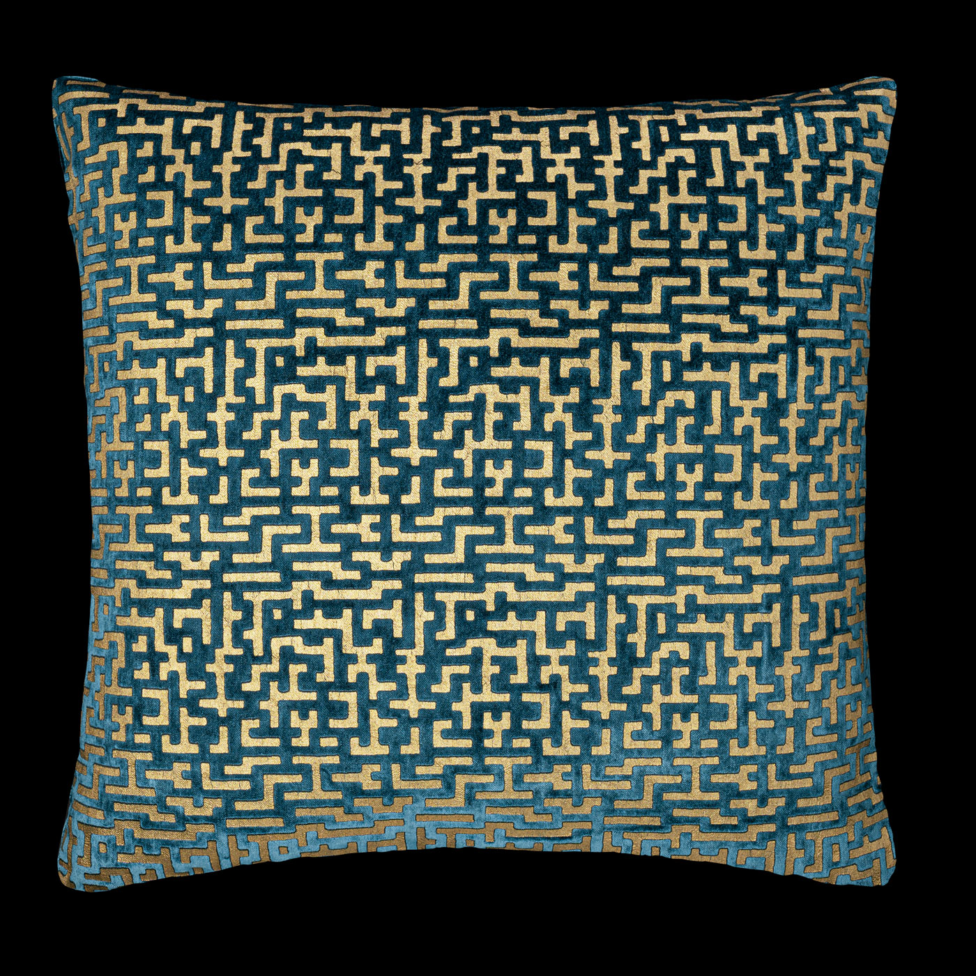 Jaipur Set Di 3 Fodere Per Cuscini Indiane In Cotone Stampate A Mano (blocco) - Stile Boho