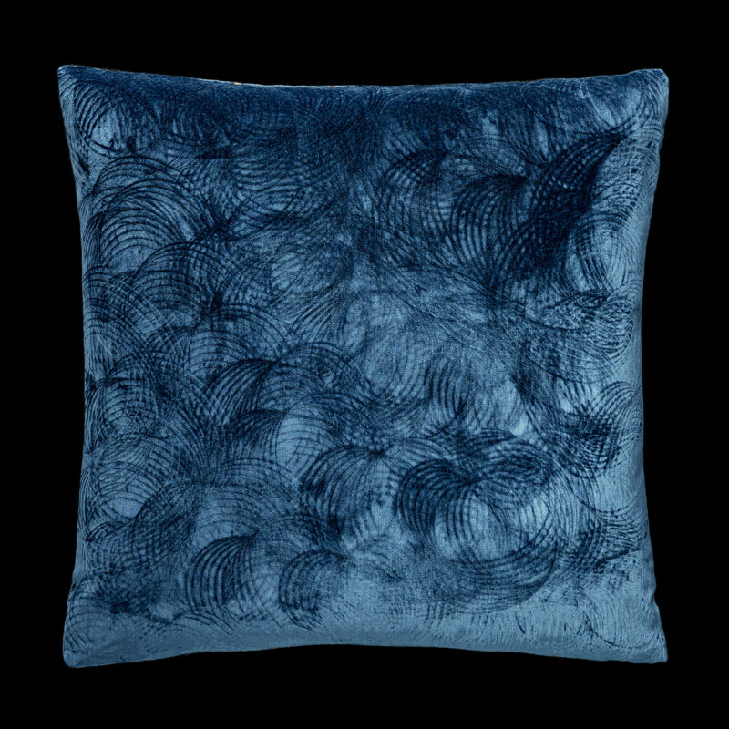 Delphos printed velvet cushion back