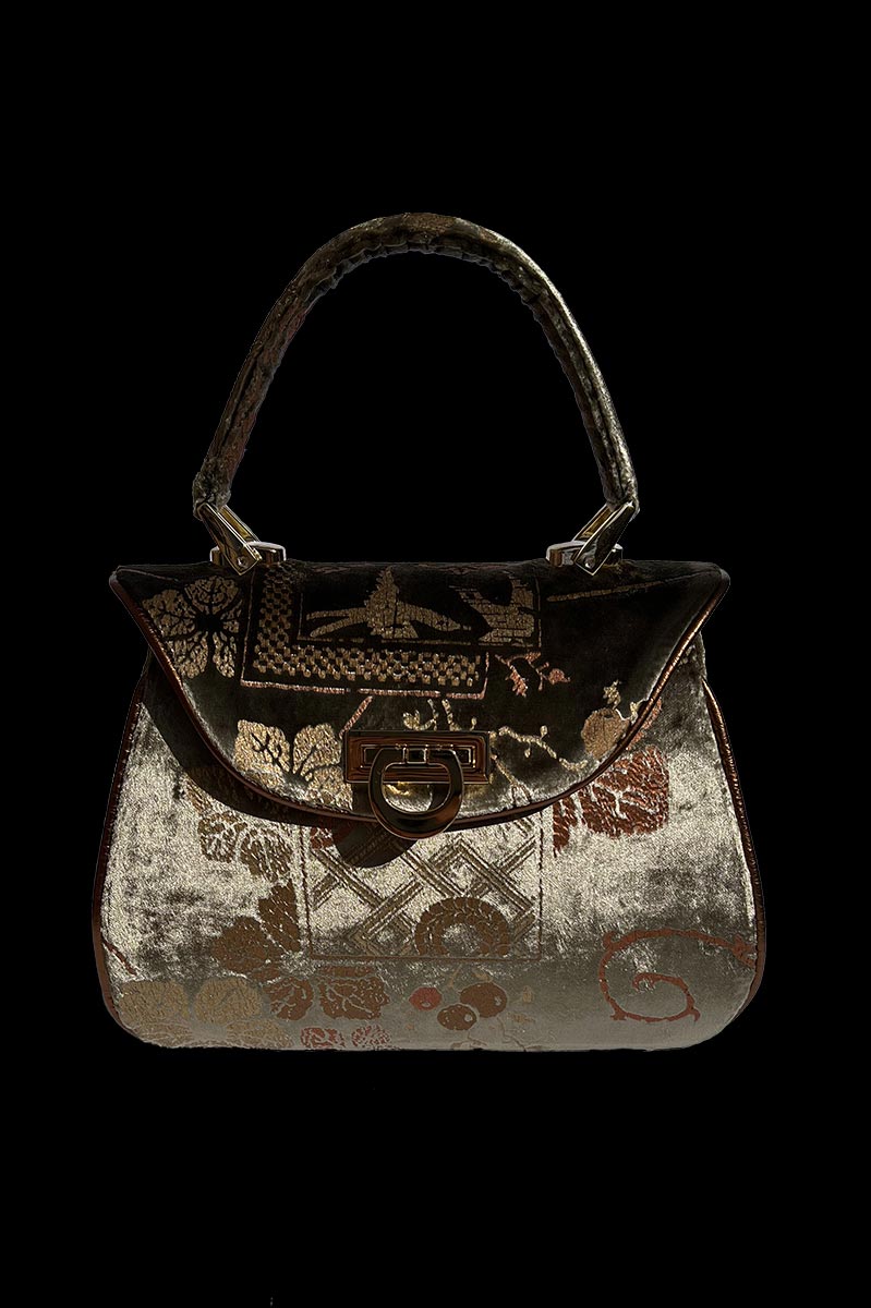 Felze velvet bag | Riassunto Olive Green