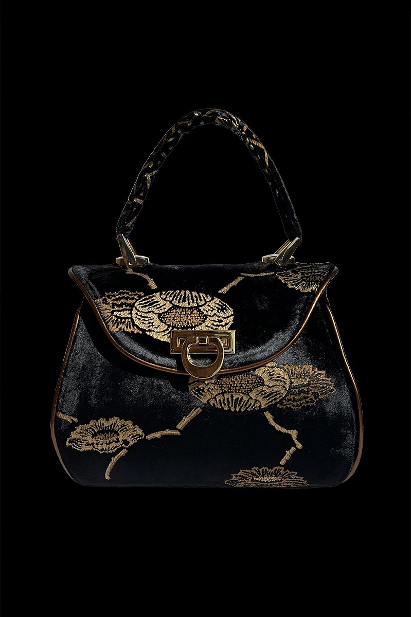 Felze velvet bag | Japan Black