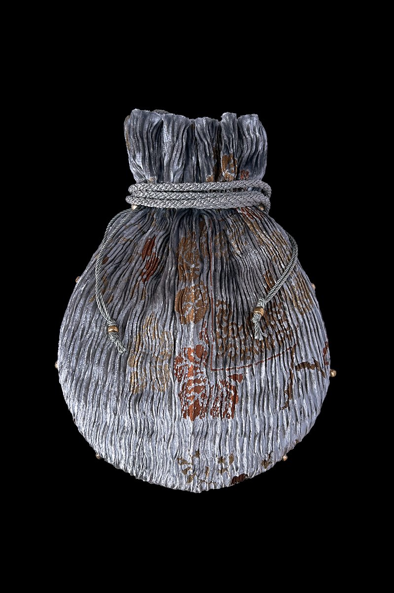 Praline velvet bag | Riassunto Gray