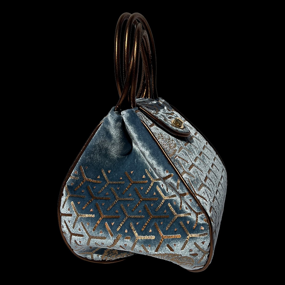 Moretta bag — Candy blue Japan — detail 3